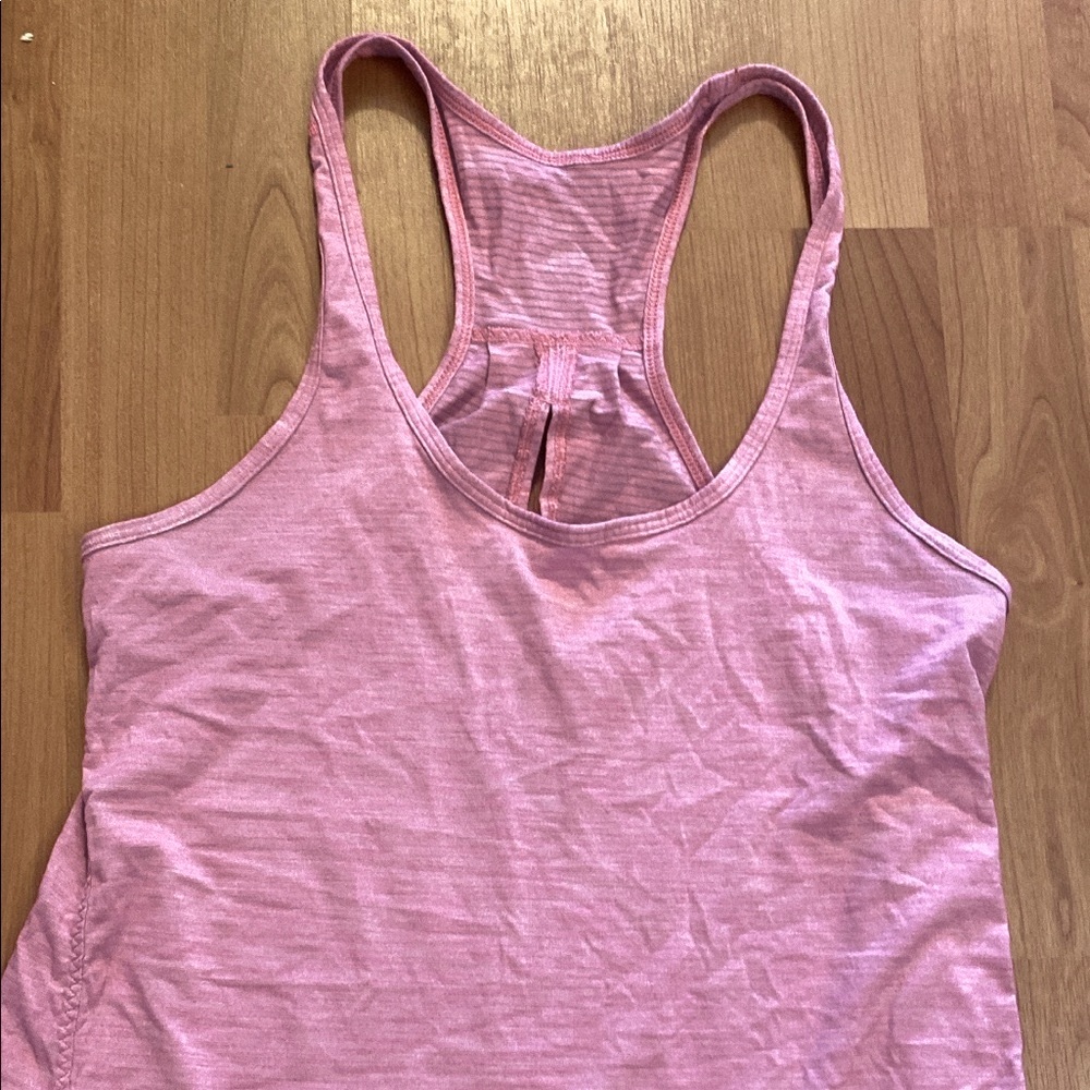 Lululemon pink loose tank